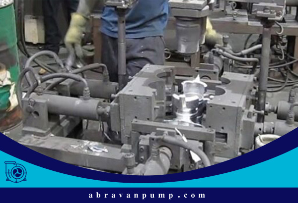 به طور کلی ریخته گری پمپ های صنعتی در شش مرحله انجام میشود.