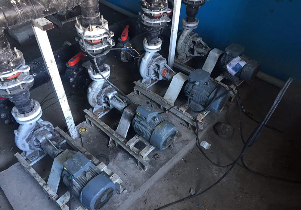 پمپ های استیل پروژه مزرعه راموز