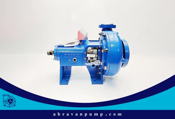 پمپ بشقابی پمپی سانتریفیوژ تک‌پروانه برای دبی بالا و فشار متوسط است.