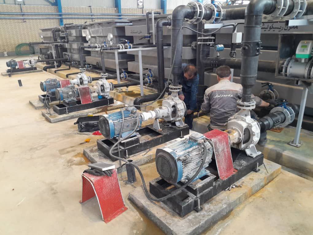 Copper flotation project of Navid Alborz Process Company