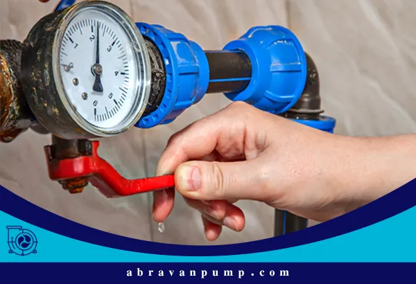 مشکلاتی که در زمان هواگیری پمپ مانند نشتی ها وجود دارد که باید آنها را برطرف کرد