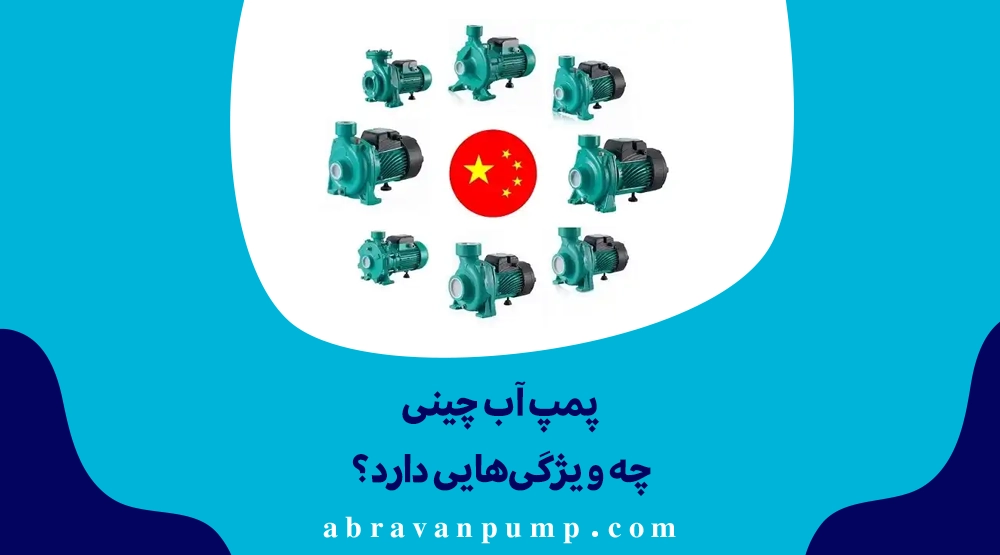 پمپ‌های چینی ارزان اما با دوام و قطعات متغیر و خدمات پس از فروش محدود هستند.
